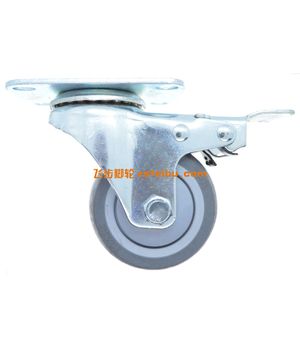 “反向刹车”脚轮：常态锁死与可控解锁的创新设计