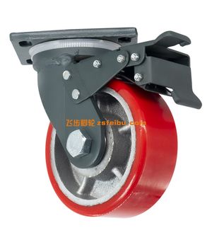 脚轮安装螺丝的防松处理：弹垫、螺纹锁固剂的使用