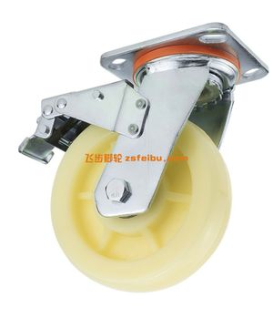 膨胀芯套式脚轮在方管、圆管上的正确安装方法