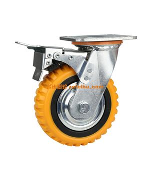 天然橡胶轮：高弹性吸震的“温柔担当”，耐油耐化学性弱下的精准适用场景