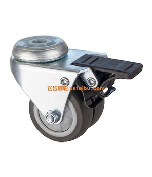规格为轻型PU，TPR双轮的产品,编号B4337009-2