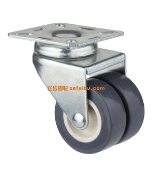 规格为轻型PU，TPR双轮的产品,编号B4618009-2