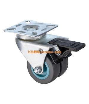 规格为轻型PU，TPR双轮的产品,编号B5721009-2