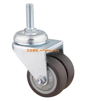 规格为轻型PU，TPR双轮的产品,编号B8717009-2