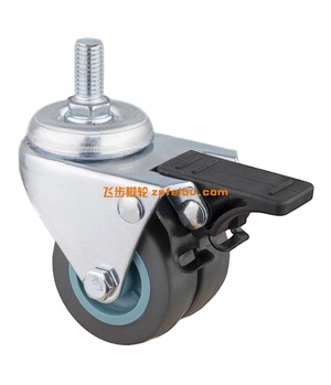 规格为轻型PU，TPR双轮的产品,编号B7359009-2