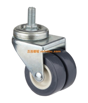 规格为轻型PU，TPR双轮的产品,编号B29220010-2